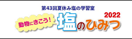 関連企画 動物に聞こう 塩の秘密