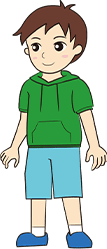 男の子