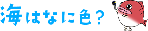 海はなに色？